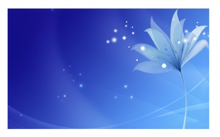 Красивый голубой фон