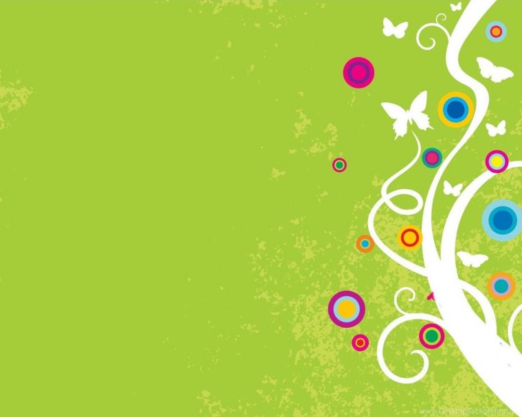 Зеленый фон