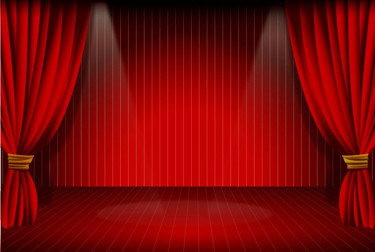 Фон театральный