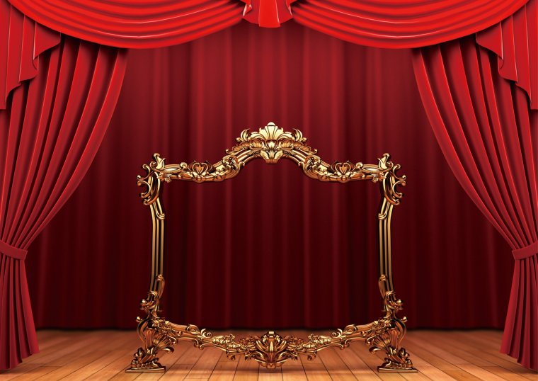 Фон занавес