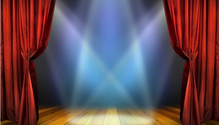 Фон для презентации театральный