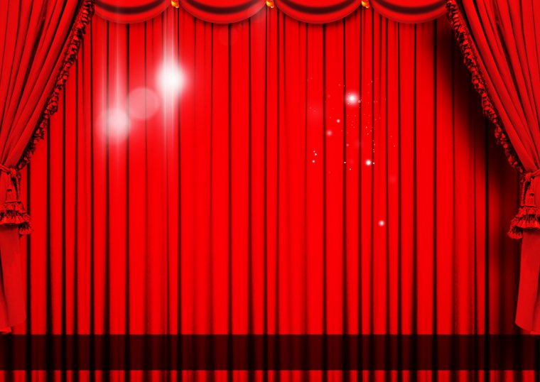 Красивый фон театр