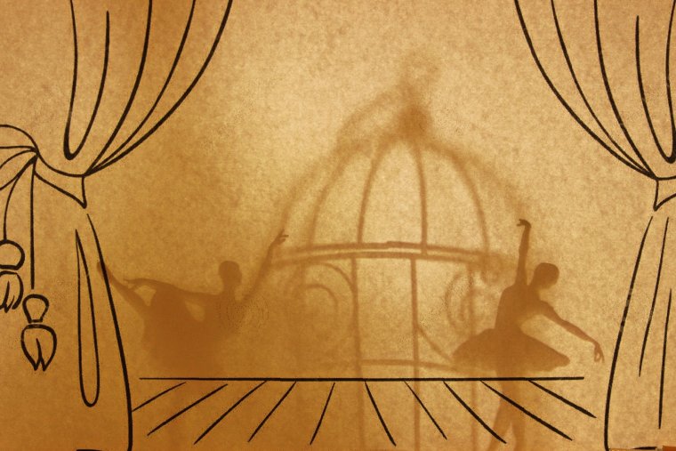 Фон для презентации театральный