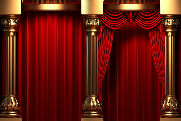 Занавес в театре