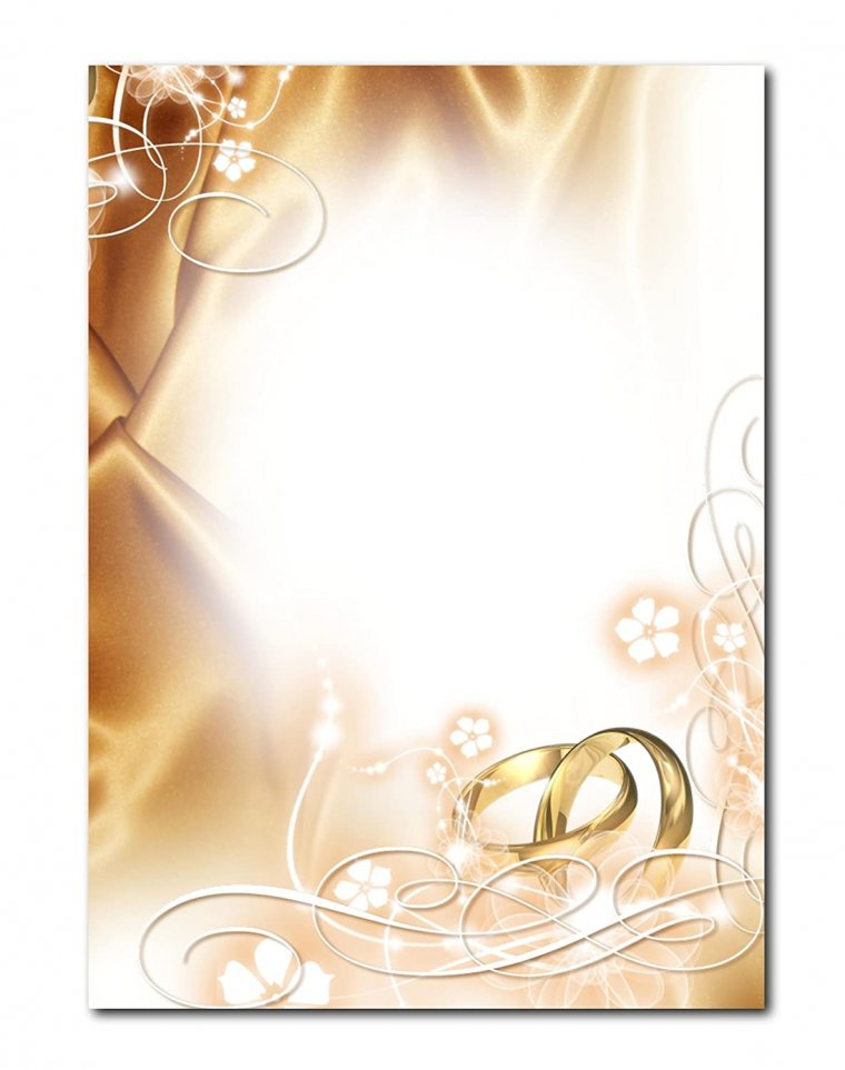 Свадебный фон для открытки
