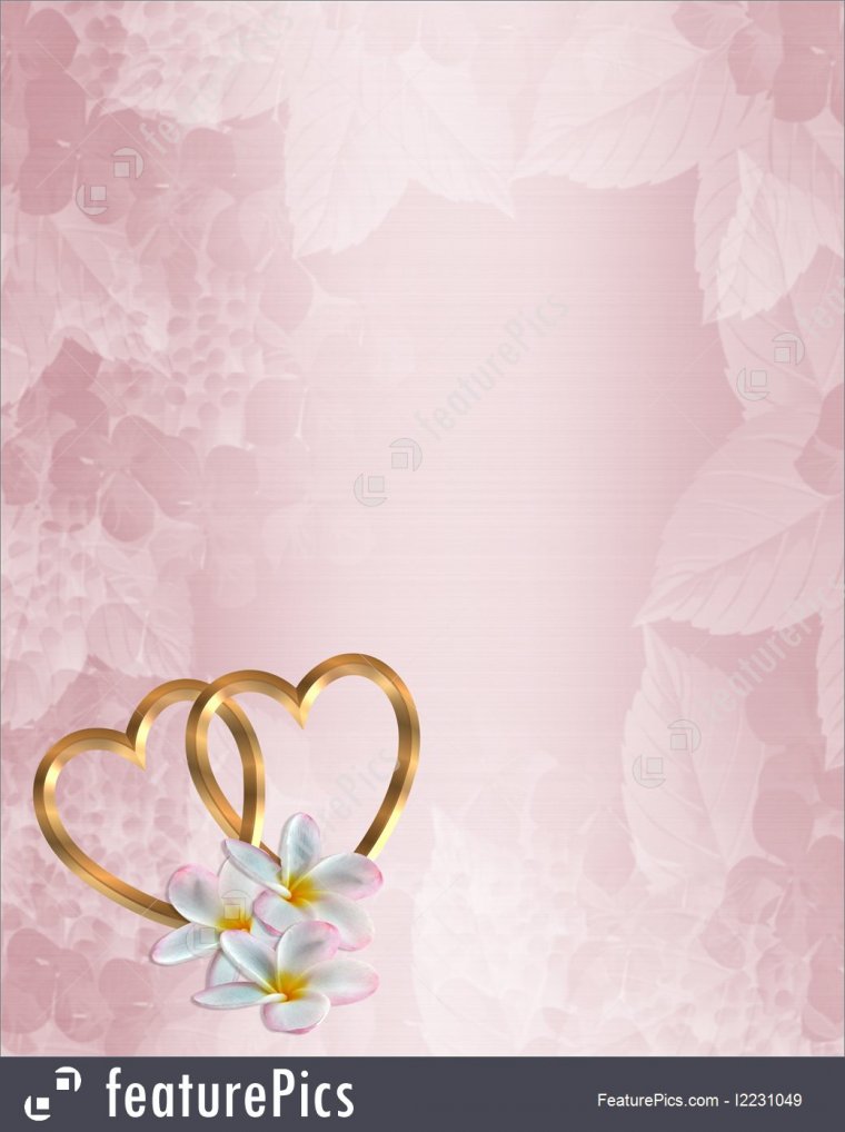 Свадебный фон