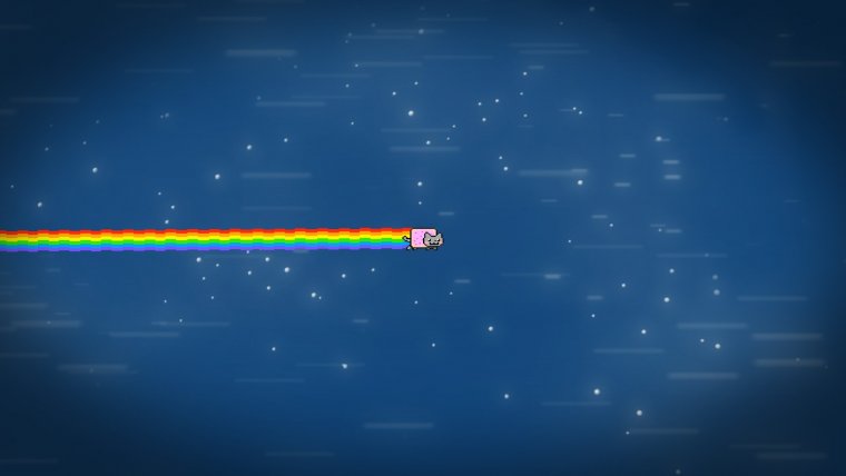 Nyan cat 2560 х 1440