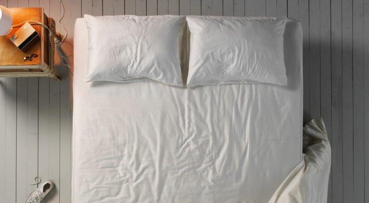 Кровать сверху