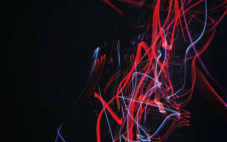 Темный фон неон