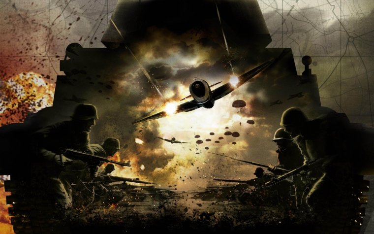 Заставка на рабочий стол война