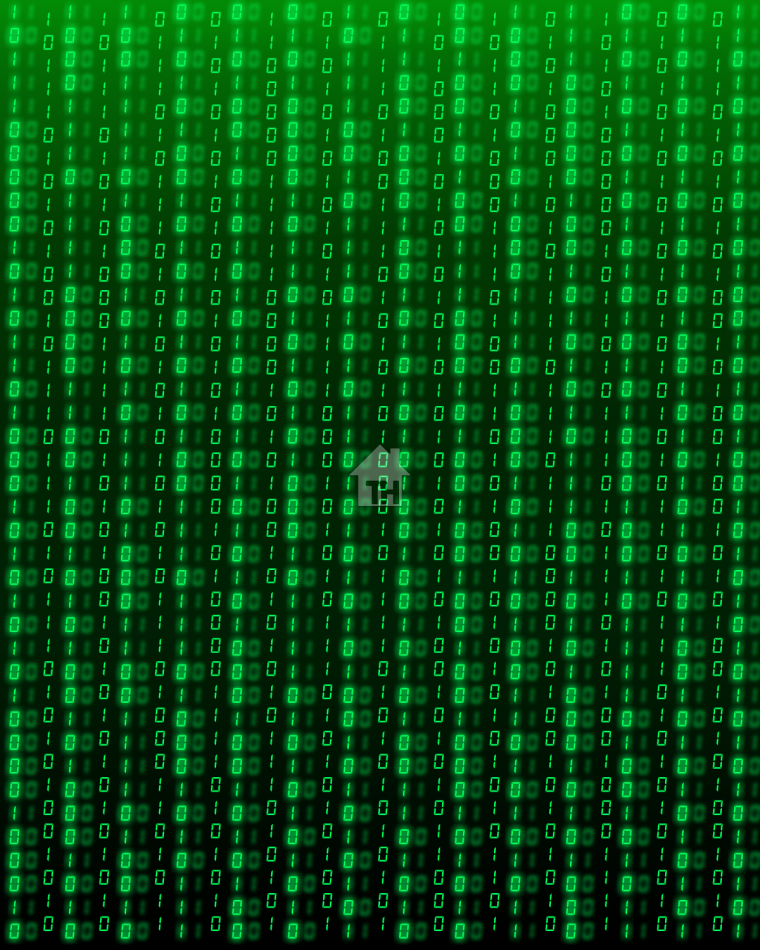 Зеленая матрица