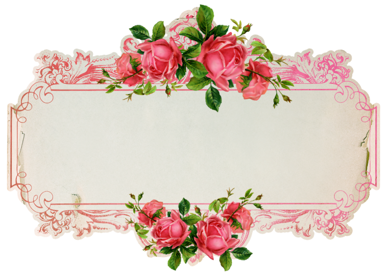 Рамка цветы
