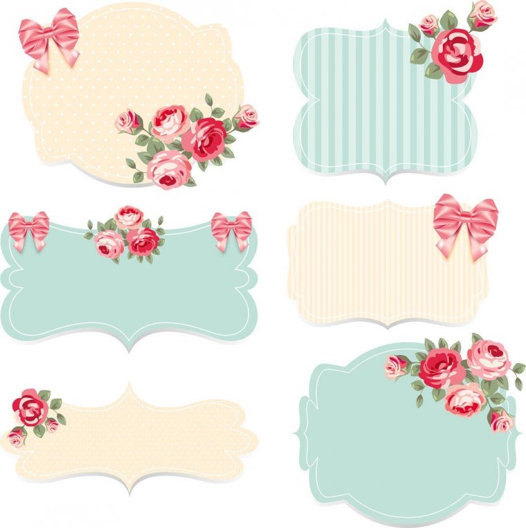 Ярлычки для скрапбукинга