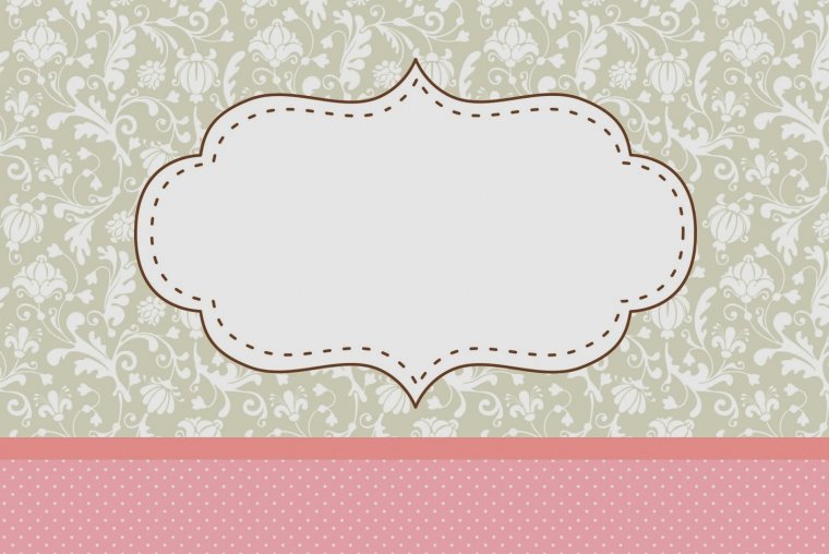 Винтажная рамка