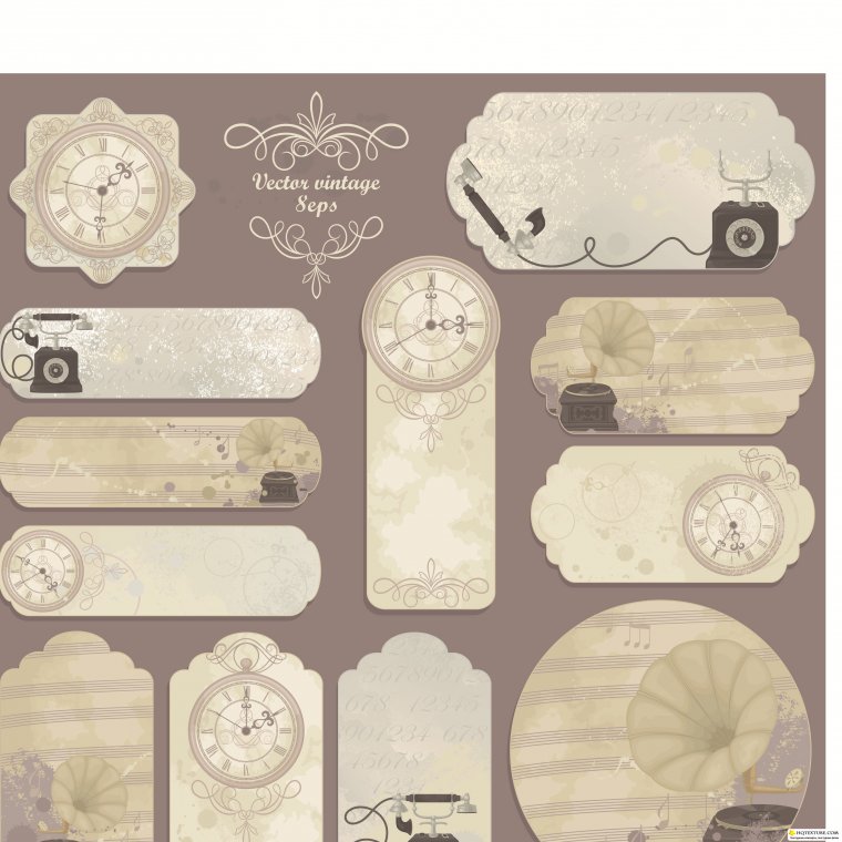 Бирки для скрапбукинга