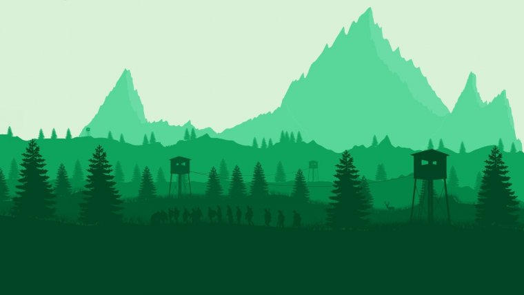 Фон для шапки firewatch