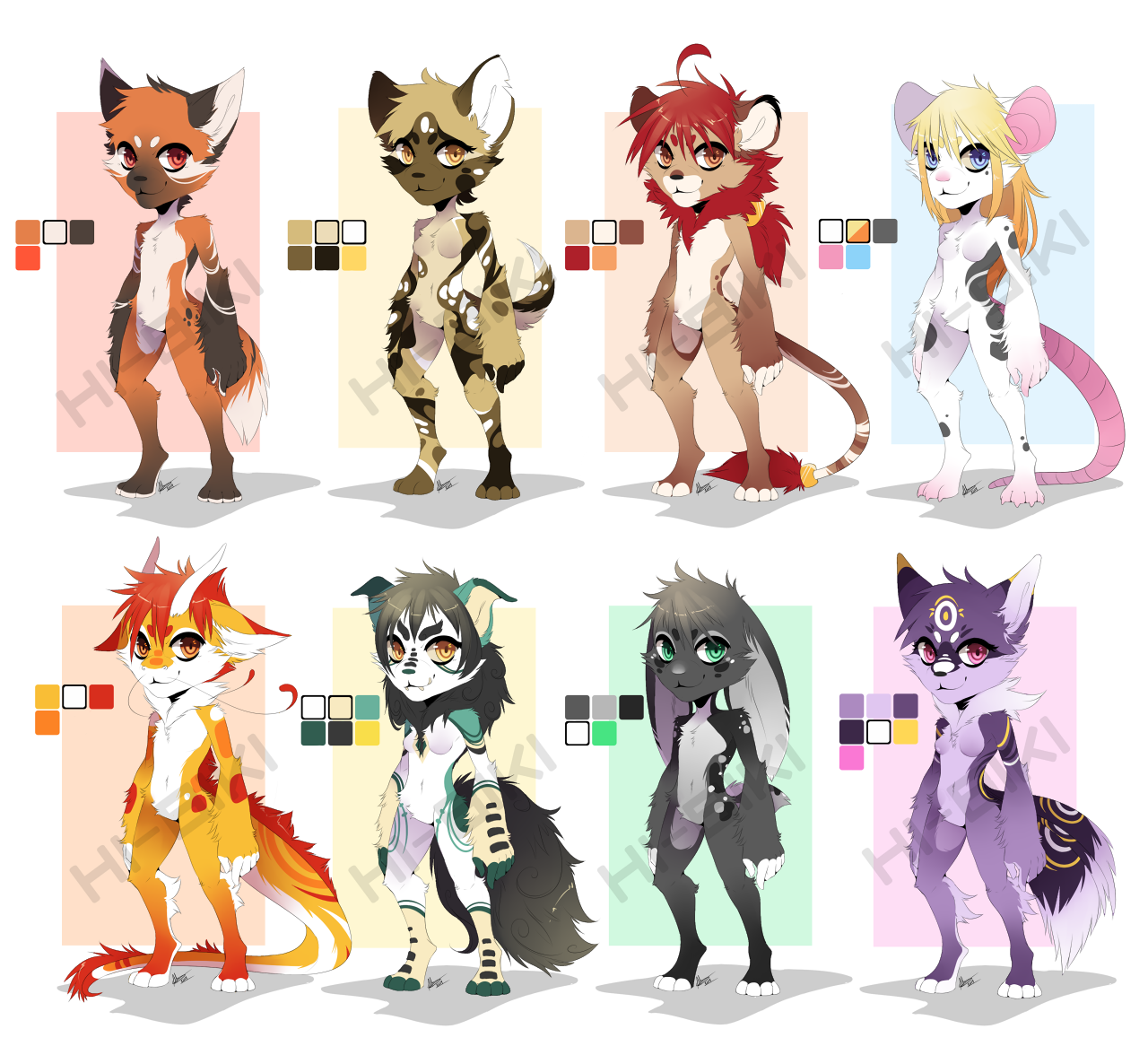Furry characters