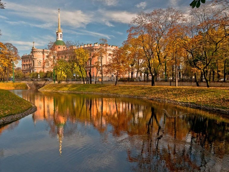 Санкт Петербург осенью (60 фото)