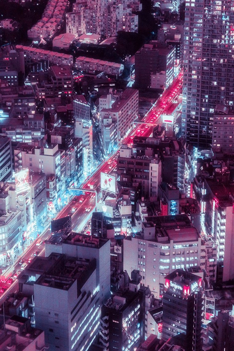 Ночной Токио (63 фото)