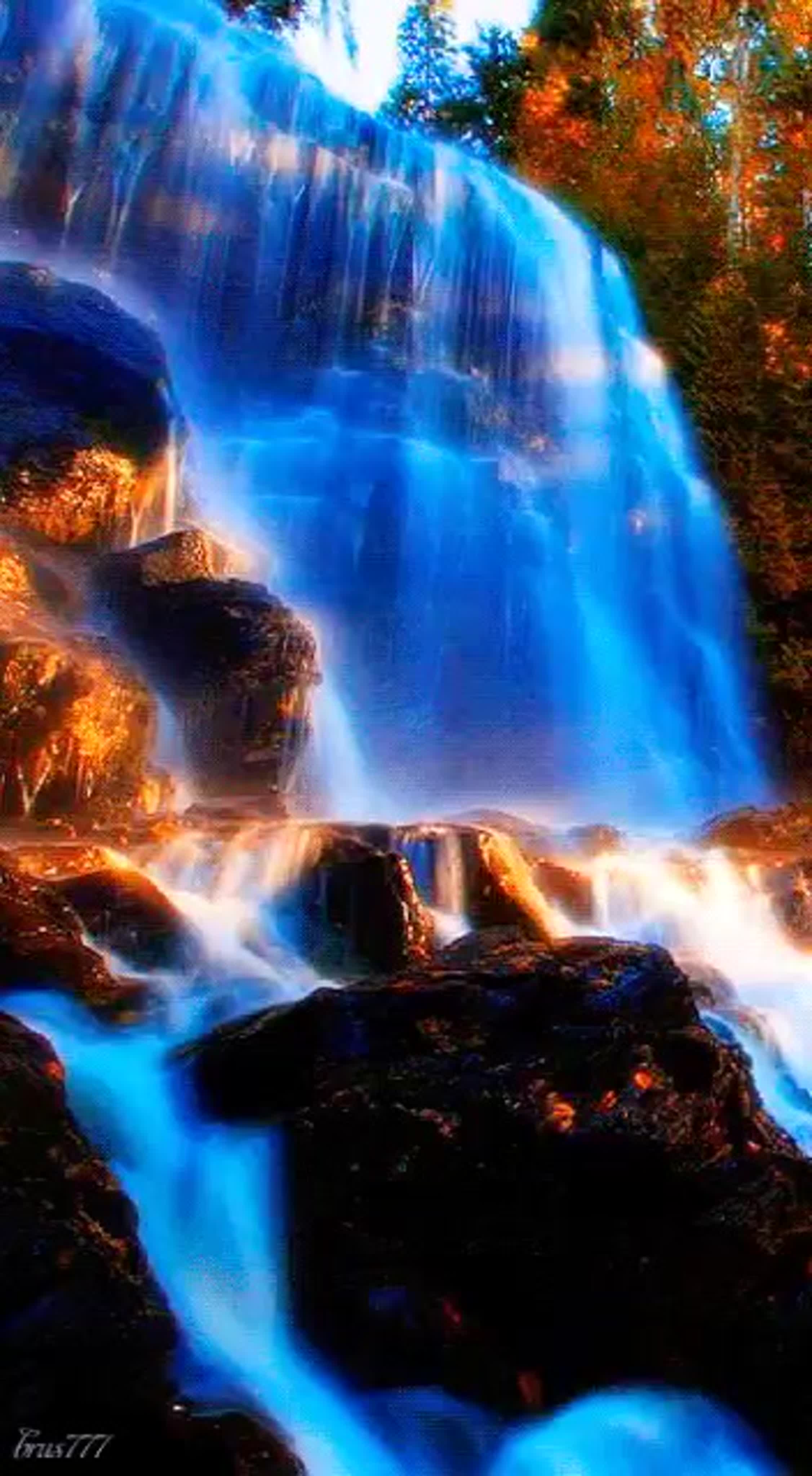 Двигающийся водопад. Красивые водопады. Разноцветный водопад. Водопады мерцающие. Живая природа водопады.