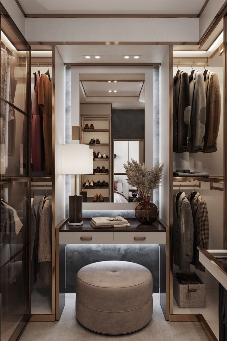 Ванная с гардеробной