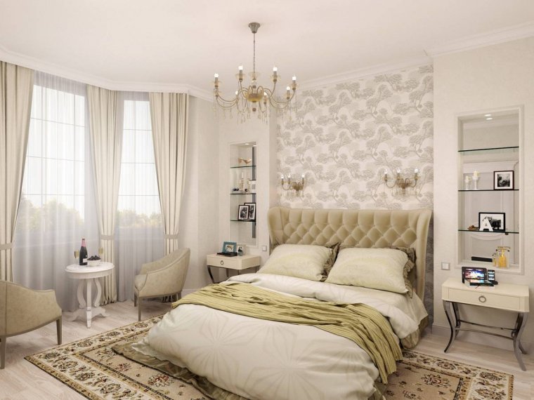 Интерьер спальни для пожилых родителей