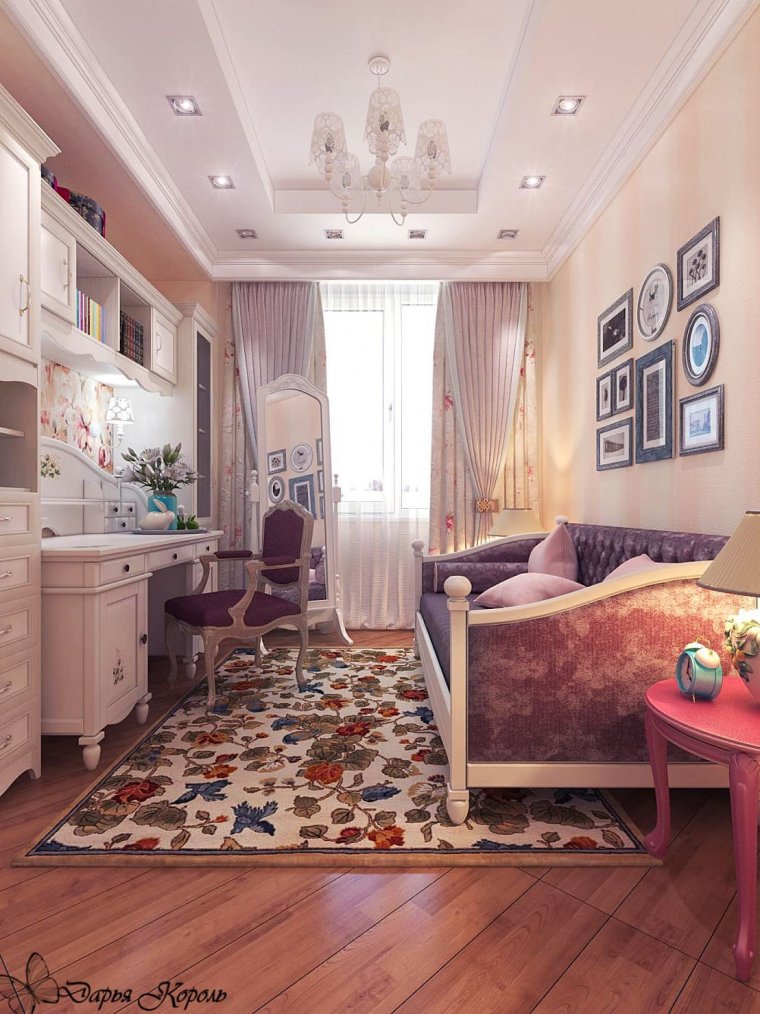 Спальня для пожилой женщины