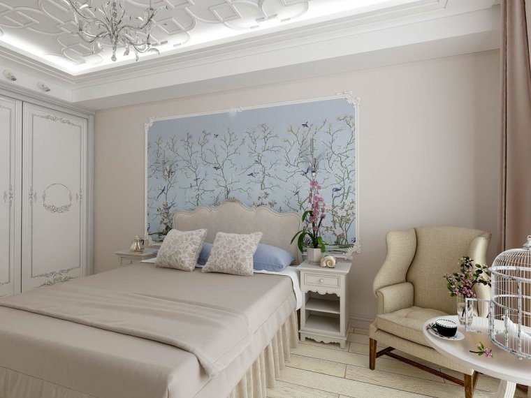 Интерьер спальни для женщины