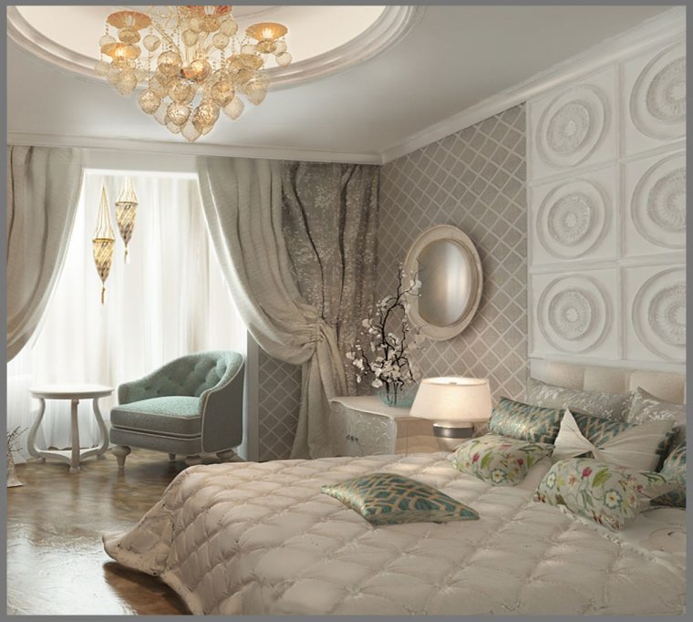 Интерьер спальни для пожилой женщины 9кв