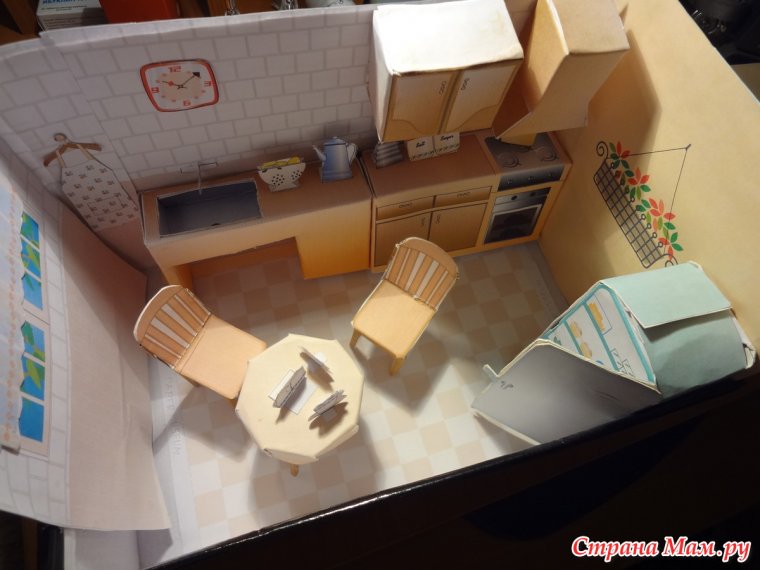 Макет кухни