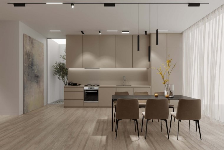 Трековые светильники в интерьере