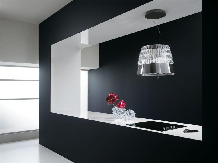 Встраиваемая вытяжка Elica etoile 60x100 AP WH/gl/f
