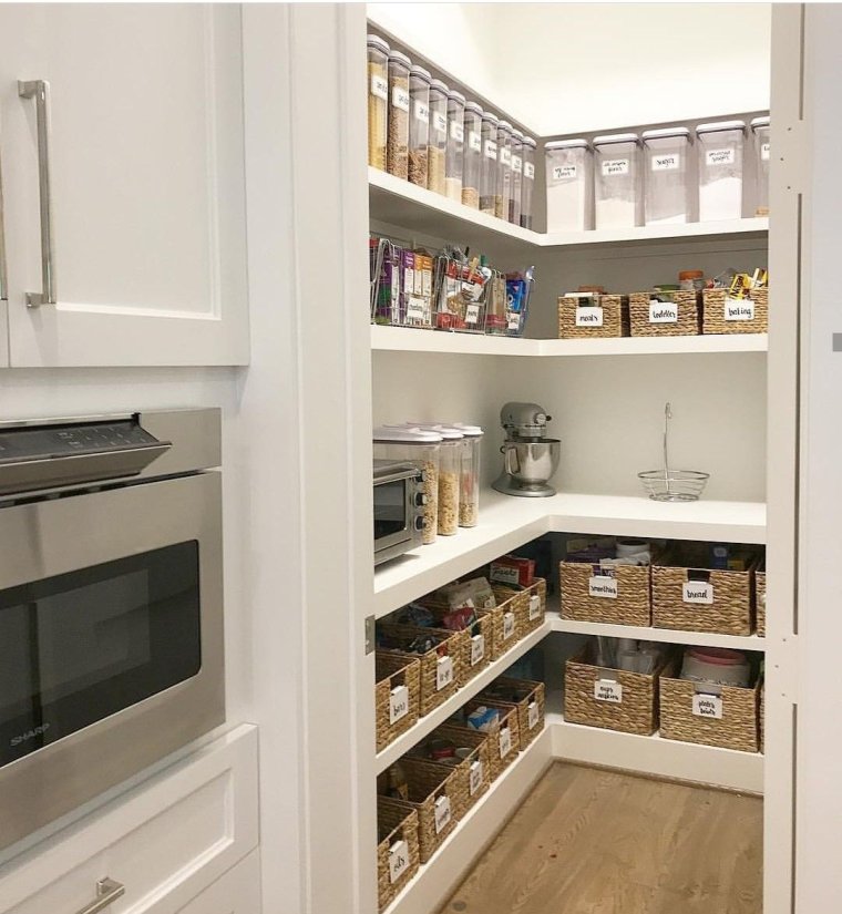 Потайные кухонные кладовки