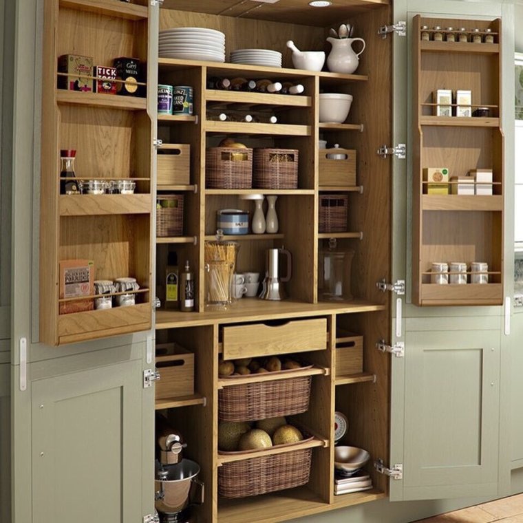 Шкаф кладовая для кухонной техники