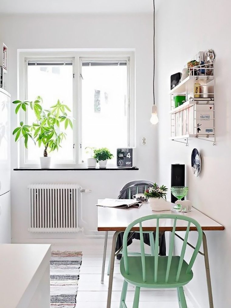 Сканди стиль кухни 6 кв