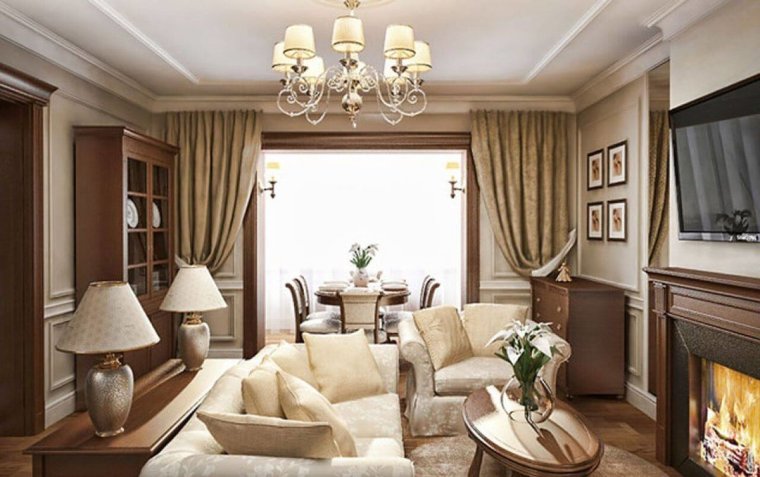 Классический стиль в интерьере квартиры