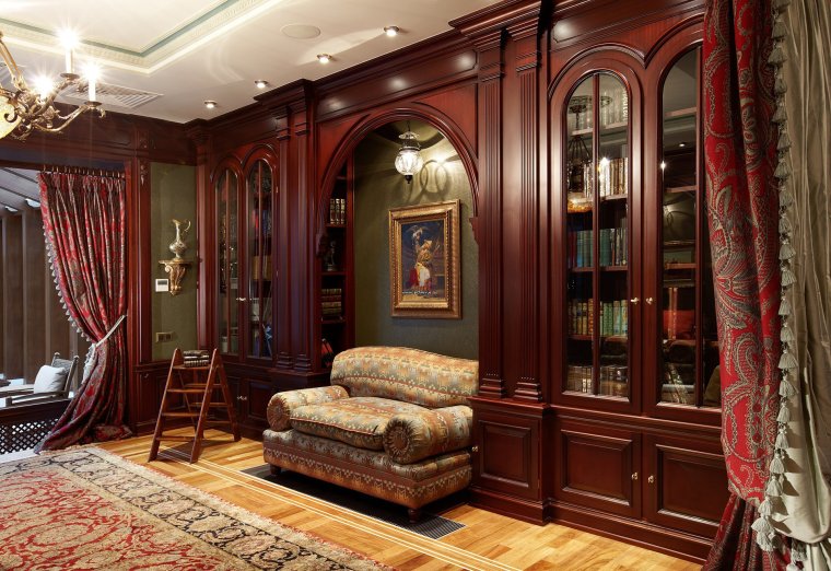 Гостиная в английском стиле
