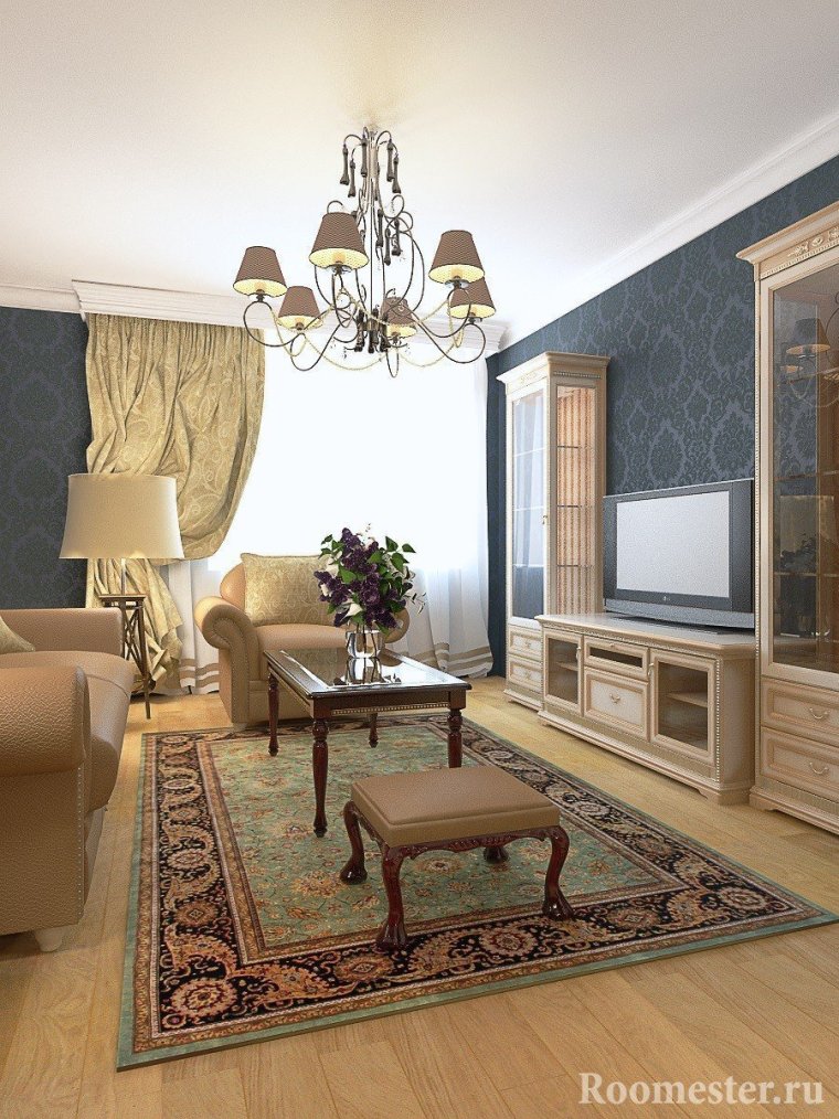 Гостиная в космическом стиле