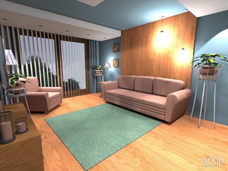 Дизайн комнаты эконом