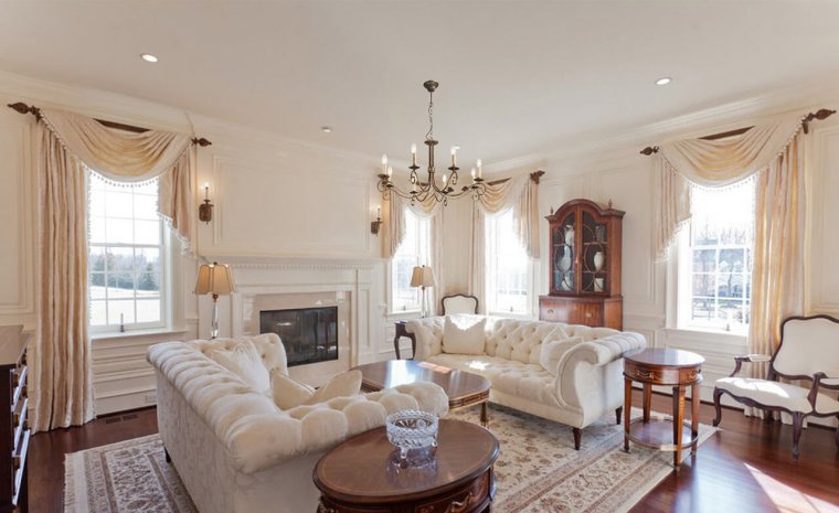 Гостиная в классическом стиле