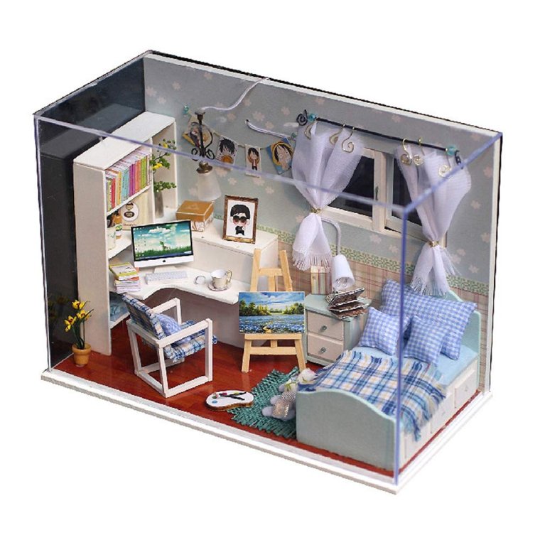 Макет комнаты из коробки