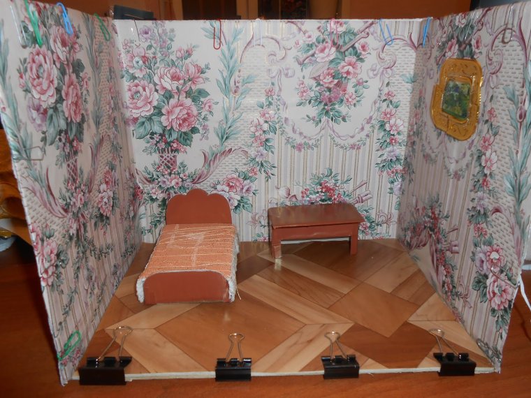 Советская комната макет