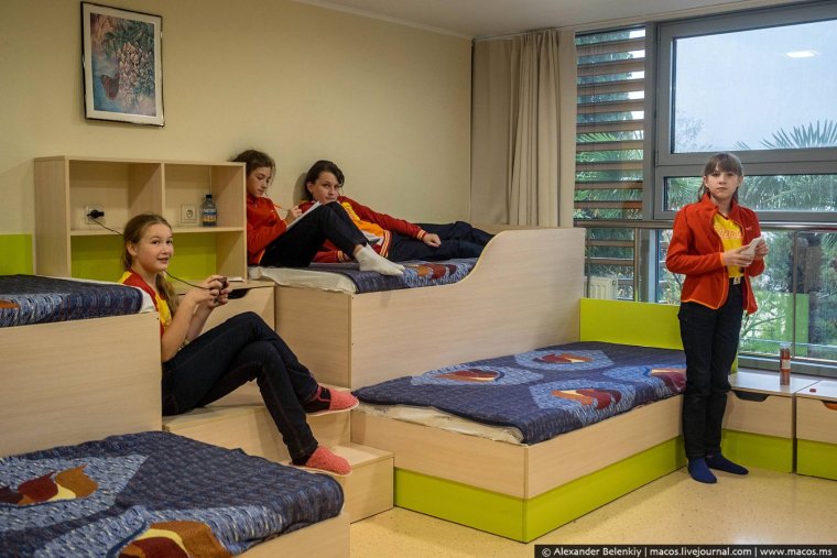 Артек лагерь полевой комнаты