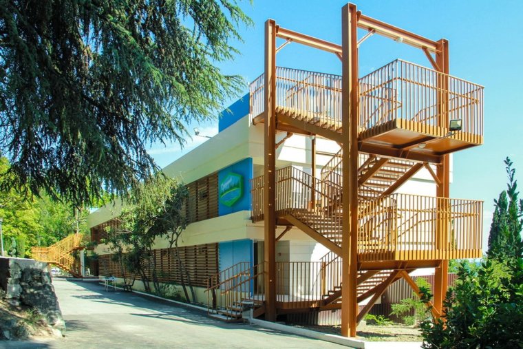 Артек Озерный корпуса