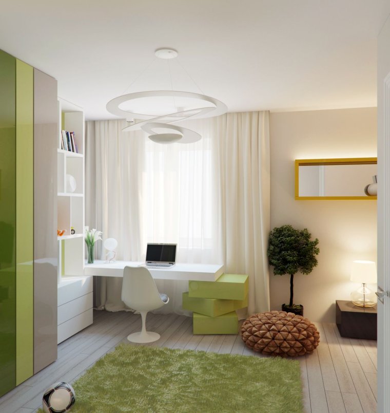 Светлая комната для подростка