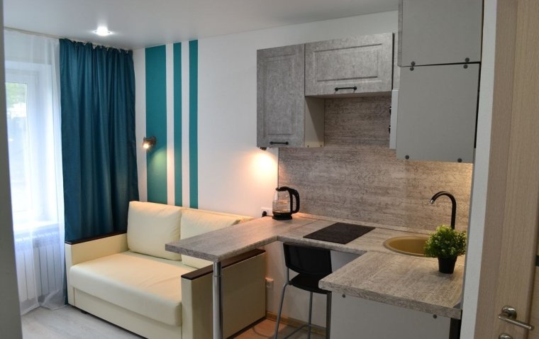 Кухня в комнате в общежитии