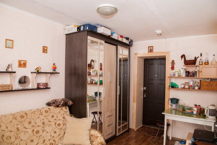 Обустройство комнаты в общежитии для семьи