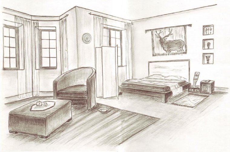 Зарисовка квартиры
