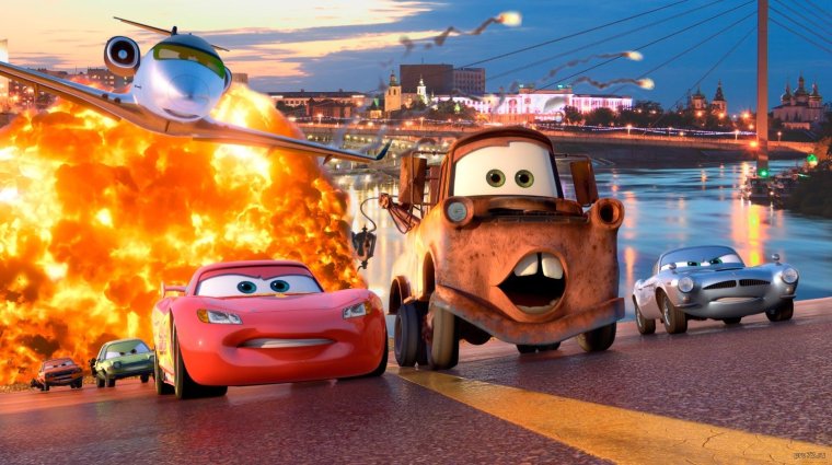 Молния Маквин в городе