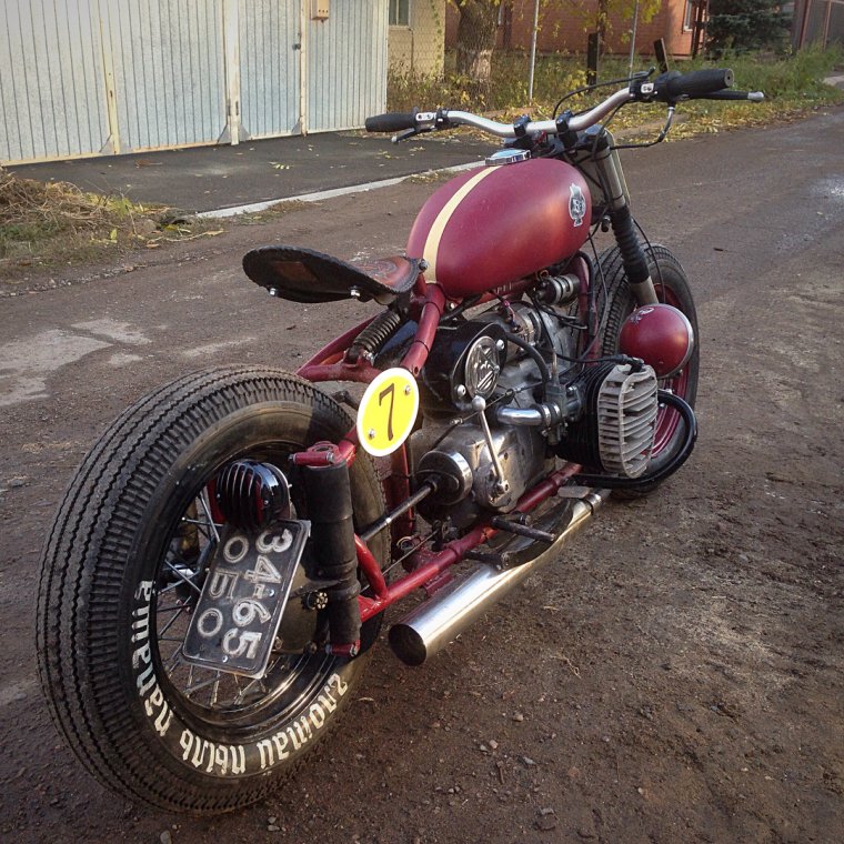 Урал к 750 чоппер